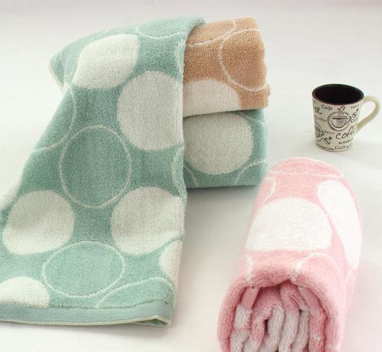 提花色织圆形毛巾 100%纯棉纺织品 工厂零售批发自营业 接